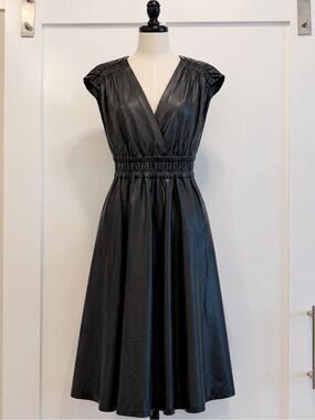 joe's jeans the reina strapless linen blend midi dress Joe's Jeans The Reina Strapless Linen Blend Midi Dress
